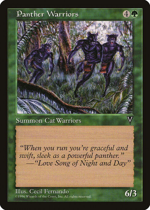 Panther Warriors - Magic: The Gathering VIS #115