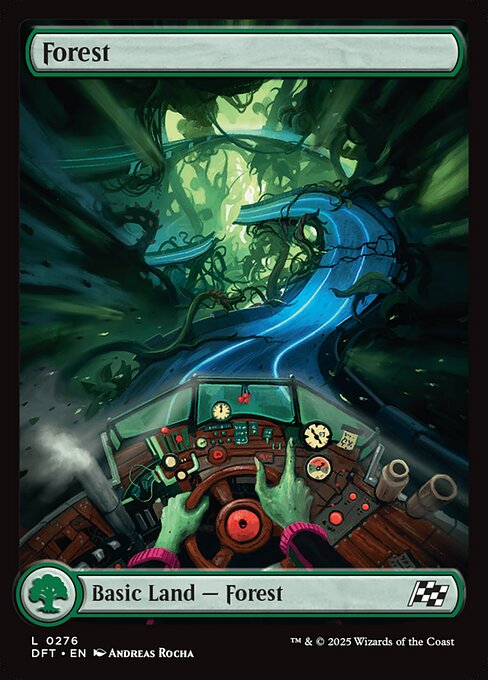 Forest - Magic: The Gathering DFT #276