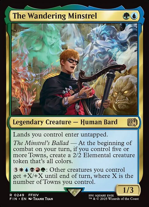 The Wandering Minstrel - Magic: The Gathering FIN #249