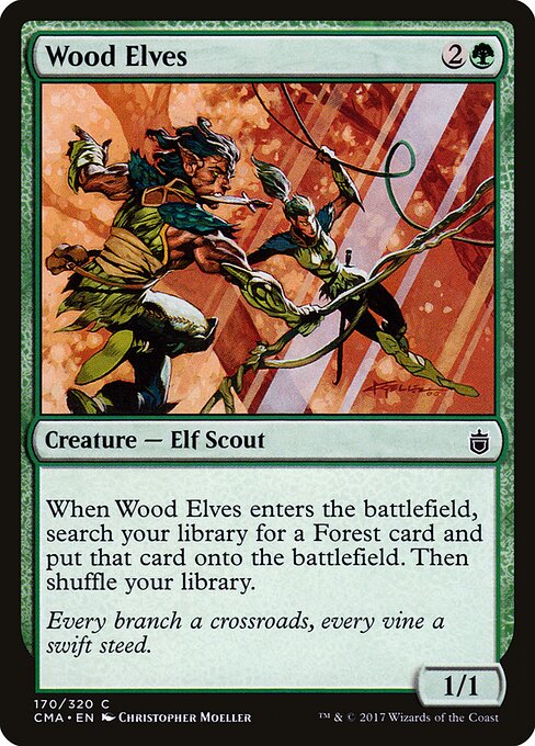 Wood Elves - Magic: The Gathering CMA #170