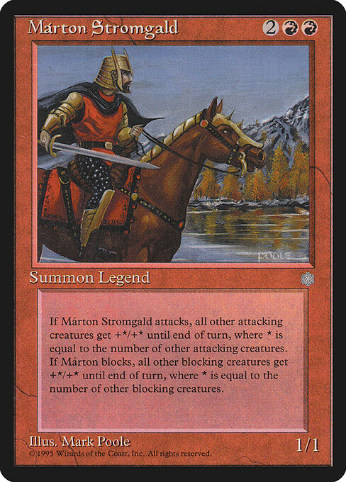 Márton Stromgald - Magic: The Gathering ICE #199