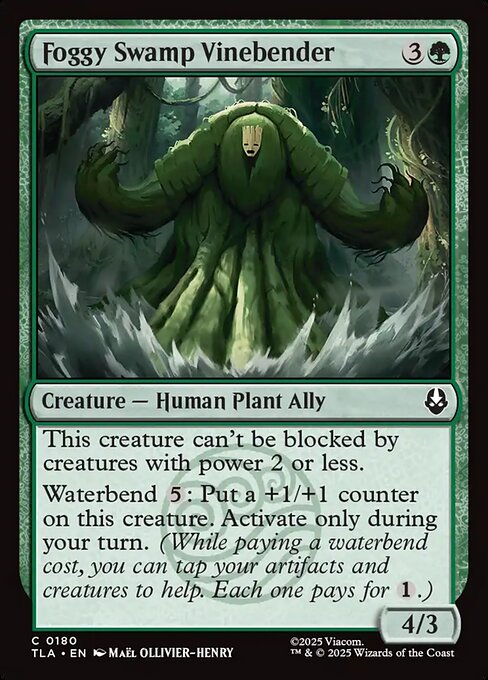 Foggy Swamp Vinebender - Magic: The Gathering TLA #180