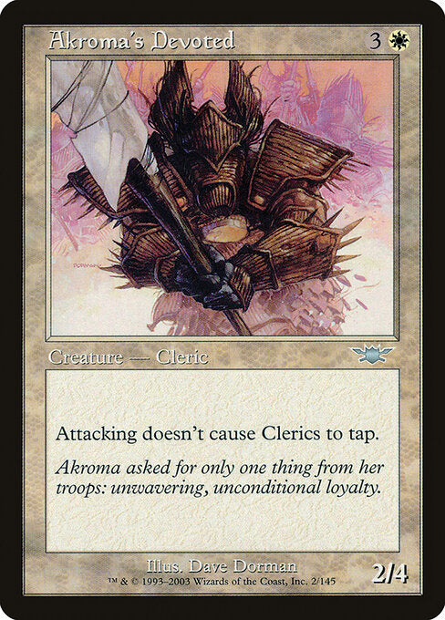 Akroma's Devoted - Magic: The Gathering LGN #2