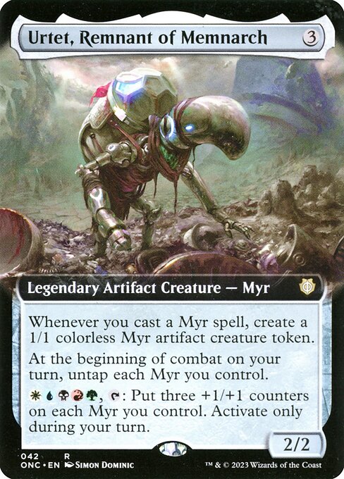 Urtet, Remnant of Memnarch - Magic: The Gathering ONC #42