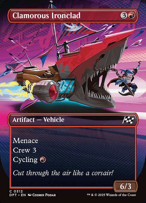 Clamorous Ironclad - Magic: The Gathering DFT #312
