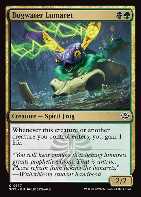Bogwater Lumaret - Magic: The Gathering SOS #177