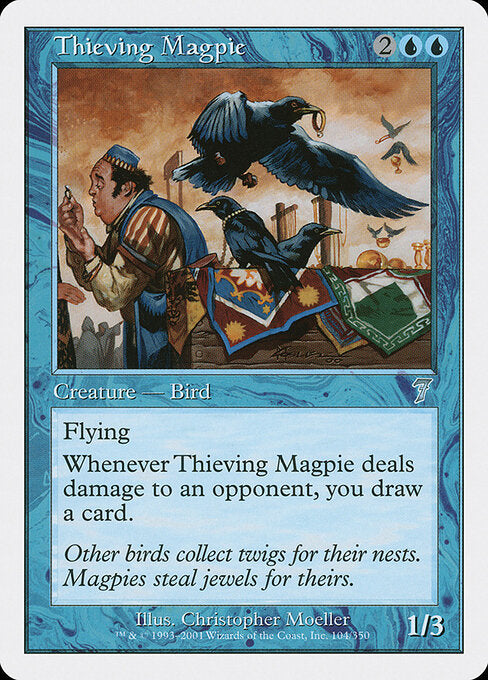 Thieving Magpie - Magic: The Gathering 7ED #104