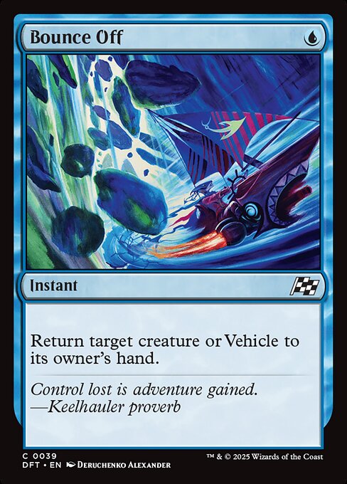 Bounce Off - Magic: The Gathering DFT #39