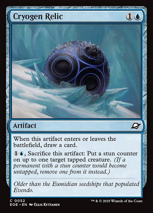 Cryogen Relic - Magic: The Gathering EOE #52