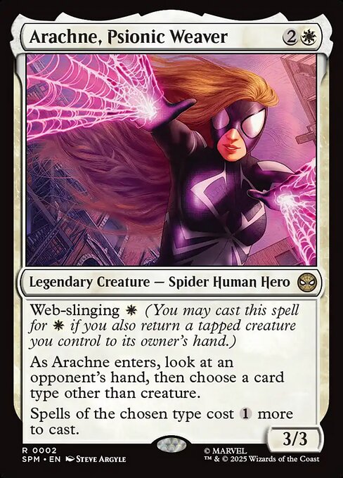 Arachne, Psionic Weaver - Magic: The Gathering SPM #2