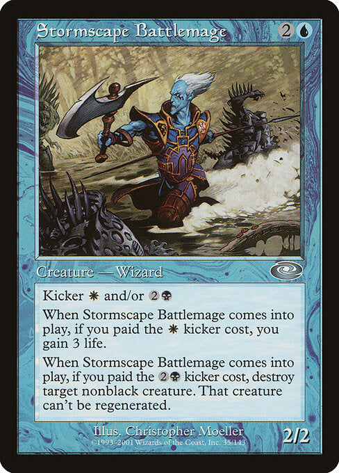 Stormscape Battlemage - Magic: The Gathering PLS #35