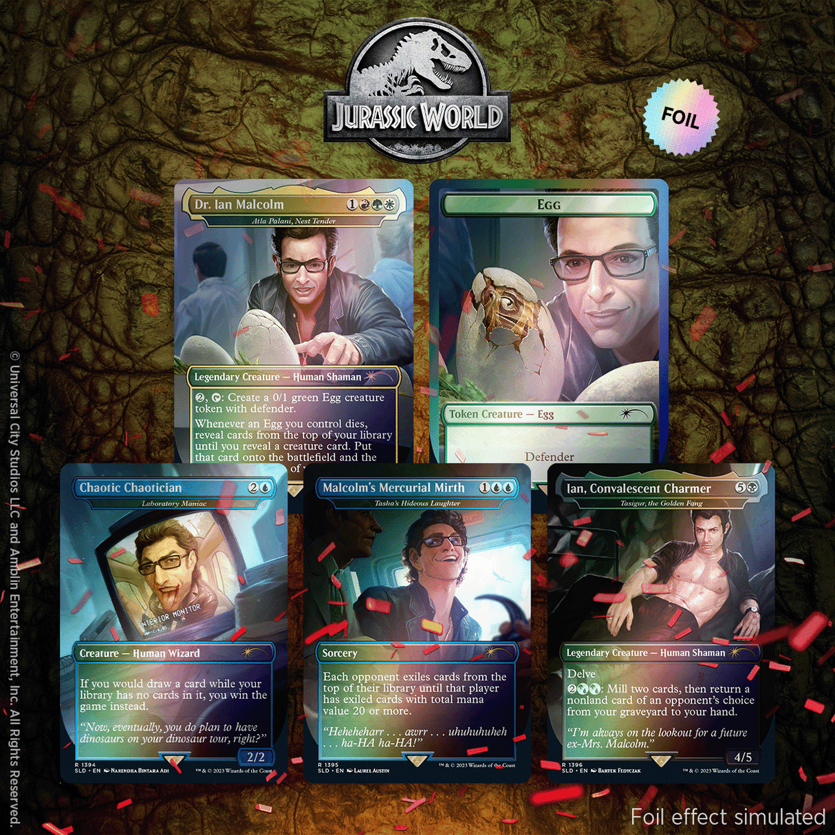 Secret Lair x Jurassic World: Dr. Ian Malcom