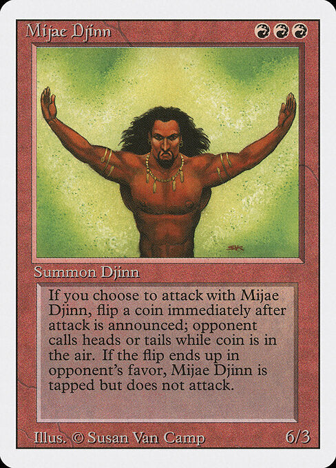 Mijae Djinn - Magic: The Gathering 3ED #166