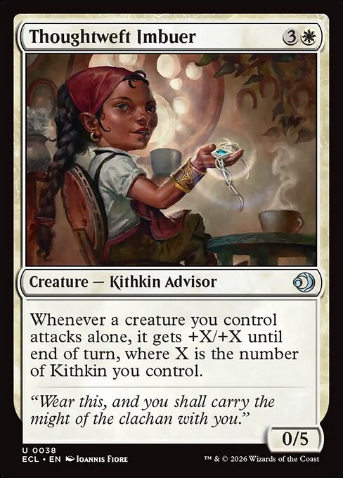 Thoughtweft Imbuer - Magic: The Gathering ECL #38