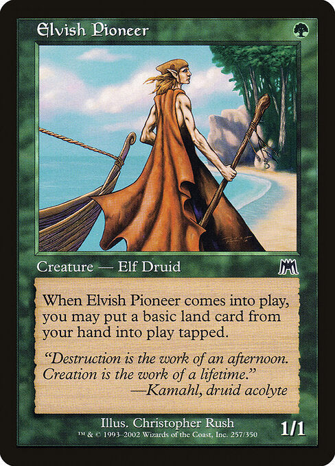 Elvish Pioneer - Magic: The Gathering ONS #257