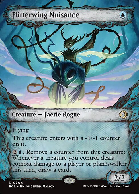 Flitterwing Nuisance - Magic: The Gathering ECL #304