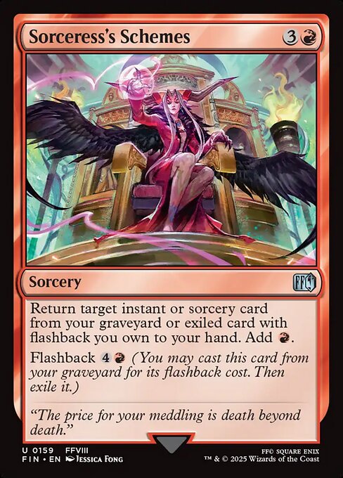 Sorceress's Schemes - Magic: The Gathering FIN #159