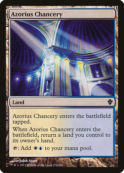 Azorius Chancery - Magic: The Gathering C13 #274