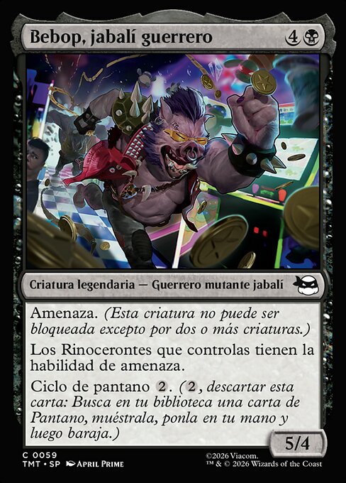 Bebop, Warthog Warrior · TMT #59 · ES