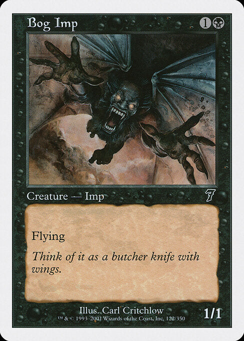 Bog Imp - Magic: The Gathering 7ED #122