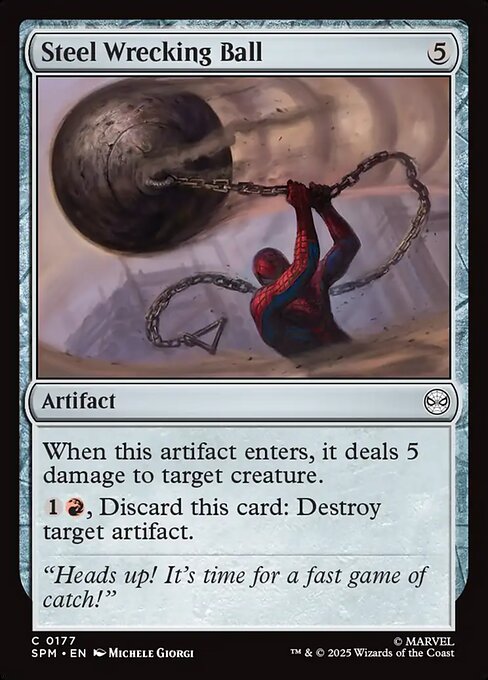 Steel Wrecking Ball - Magic: The Gathering SPM #177