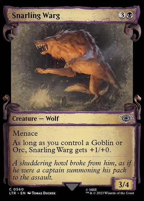 LTR - Snarling Warg