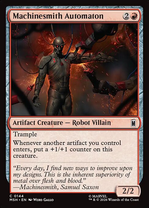 Machinesmith Automaton - Magic: The Gathering MSH #144