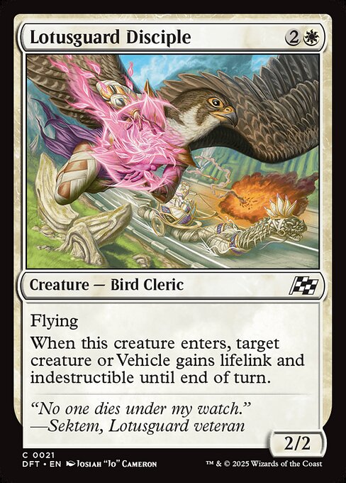 Lotusguard Disciple - Magic: The Gathering DFT #21