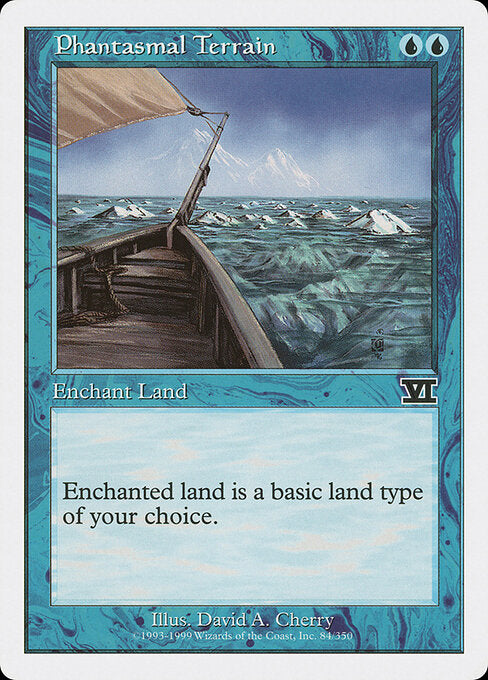 Phantasmal Terrain - Magic: The Gathering 6ED #84
