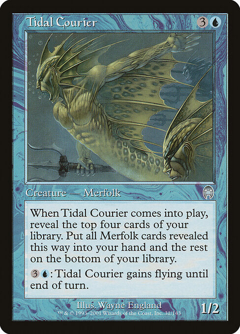Tidal Courier - Magic: The Gathering APC #31
