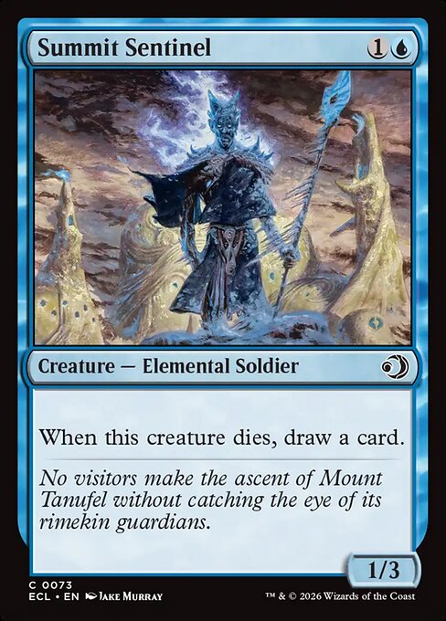 Summit Sentinel - Magic: The Gathering ECL #73