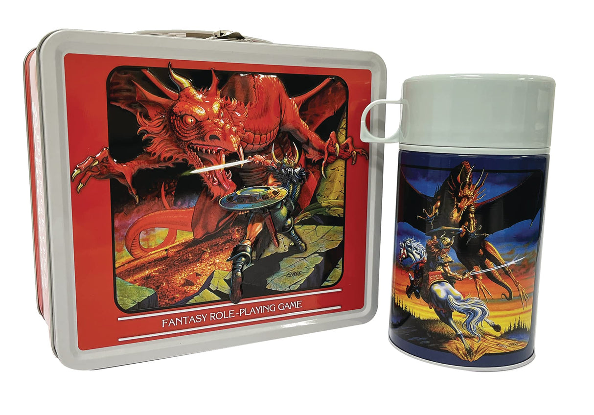 D&D - Lunchbox + Flask