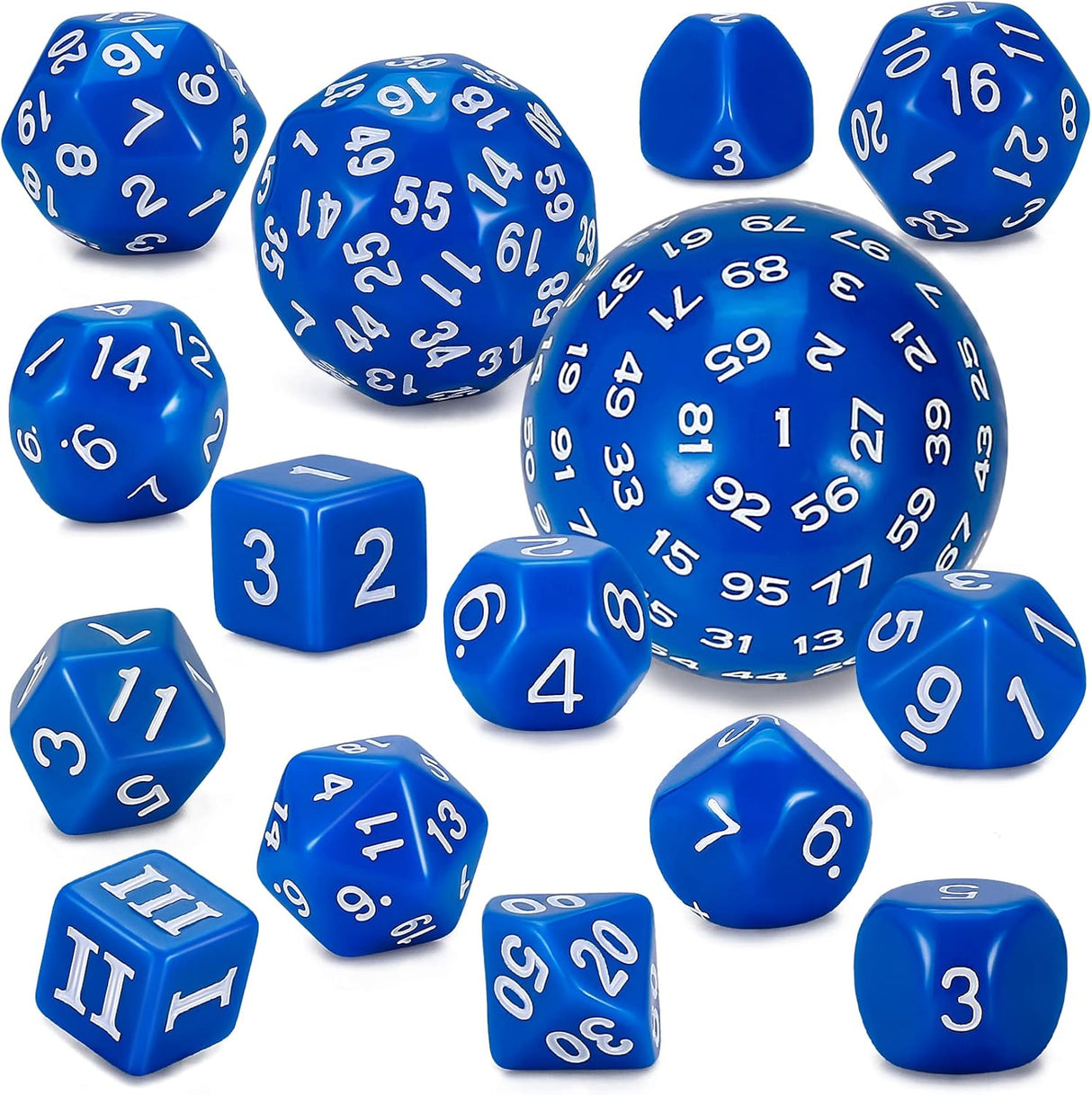 Dice Set Complete 15pcs