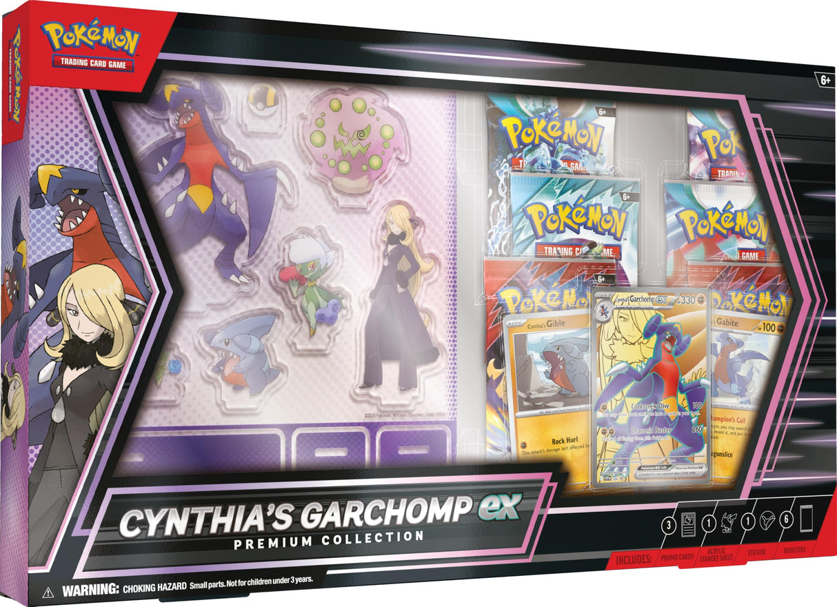 Pokémon TCG: Cynthia’s Garchomp ex Premium Collection