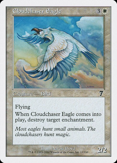 Cloudchaser Eagle - Magic: The Gathering 7ED #11