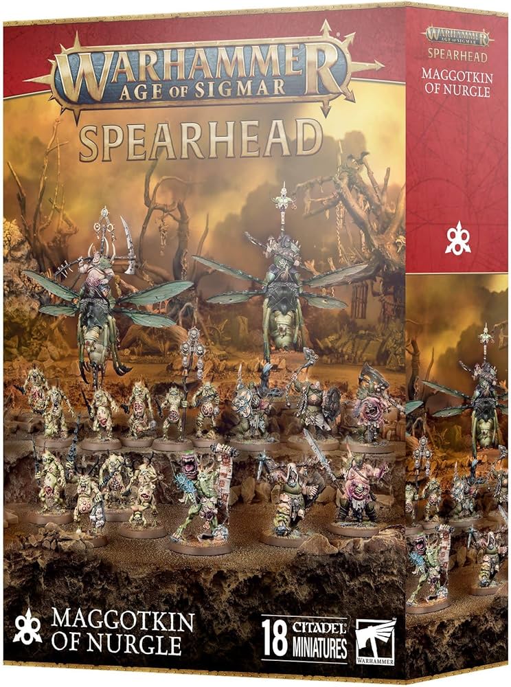 Warhammer Age of Sigmar - Spearhead - Maggotkin of Nurgle