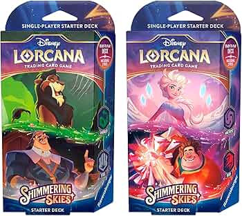 Disney Lorcana: Shimmering Skies - Starter Deck