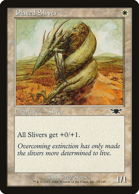 Plated Sliver - Magic: The Gathering LGN #19
