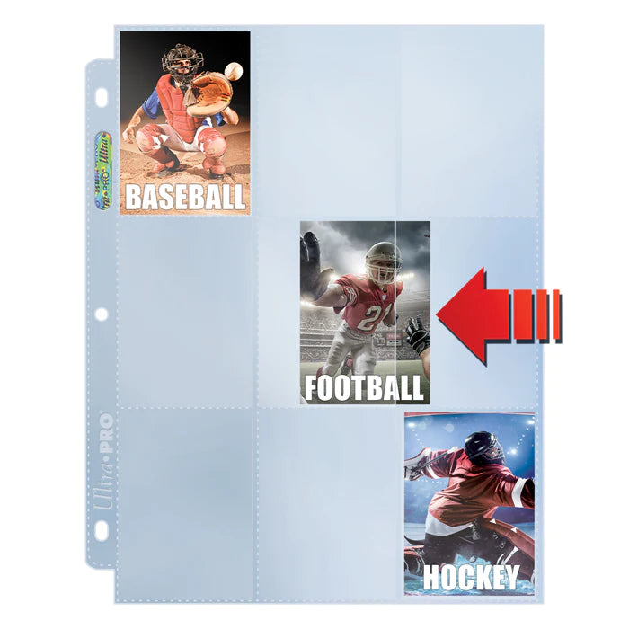Ultra Pro - 9-Pocket Pages Side-Loading