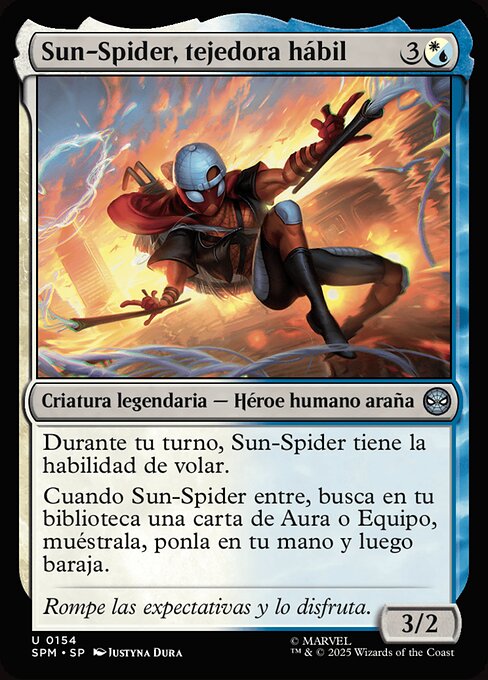 Sun-Spider, Nimble Webber · SPM #154 · ES