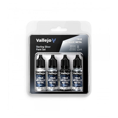 Vallejo True Metallic Metal Set