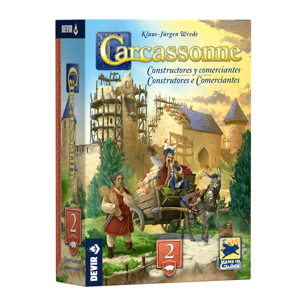 Carcassonne Exp. 2 - Constructores y Comerciantes