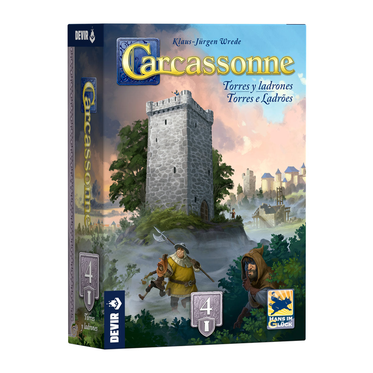 Carcassonne Exp. 4 - Torres y Ladrones