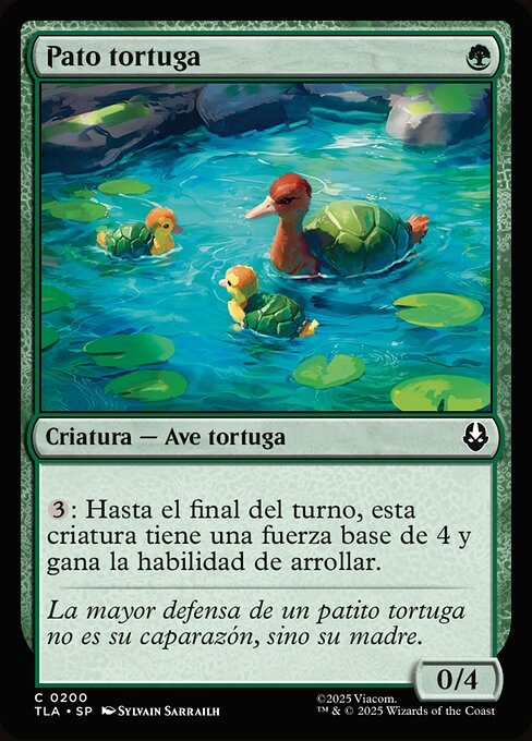 Turtle-Duck · TLA #200 · ES