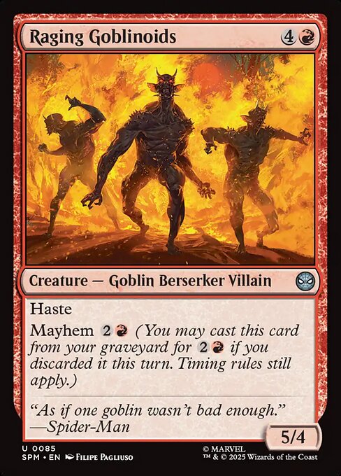 Raging Goblinoids - Magic: The Gathering SPM #85