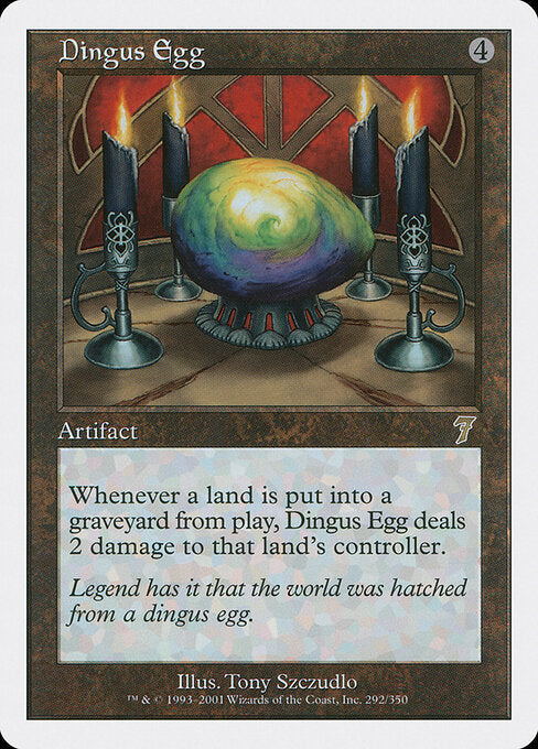 Dingus Egg - Magic: The Gathering 7ED #292