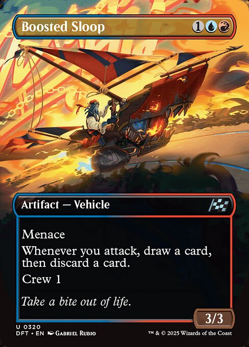 Boosted Sloop - Magic: The Gathering DFT #320