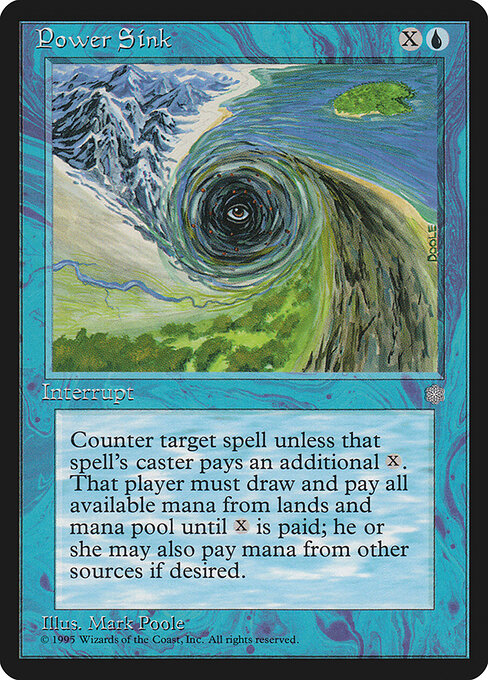 Power Sink - Magic: The Gathering ICE #91