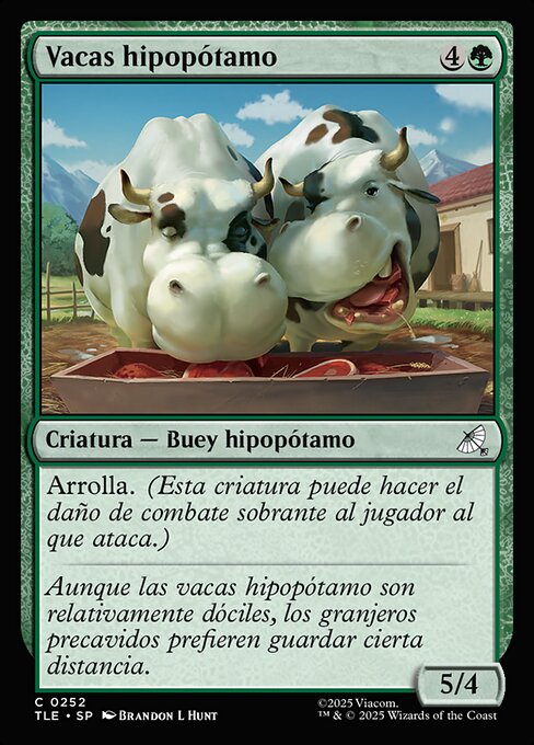 Hippo-Cows · TLE #252 · ES