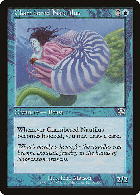 Chambered Nautilus Mercadian Masques MMQ